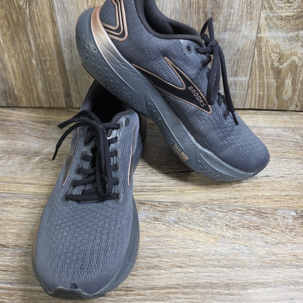 Brooks Womens Glycerin 21 Black Copper 1204081B029 Running Shoe Sz 9.5B Medium - Picture 4 of 11